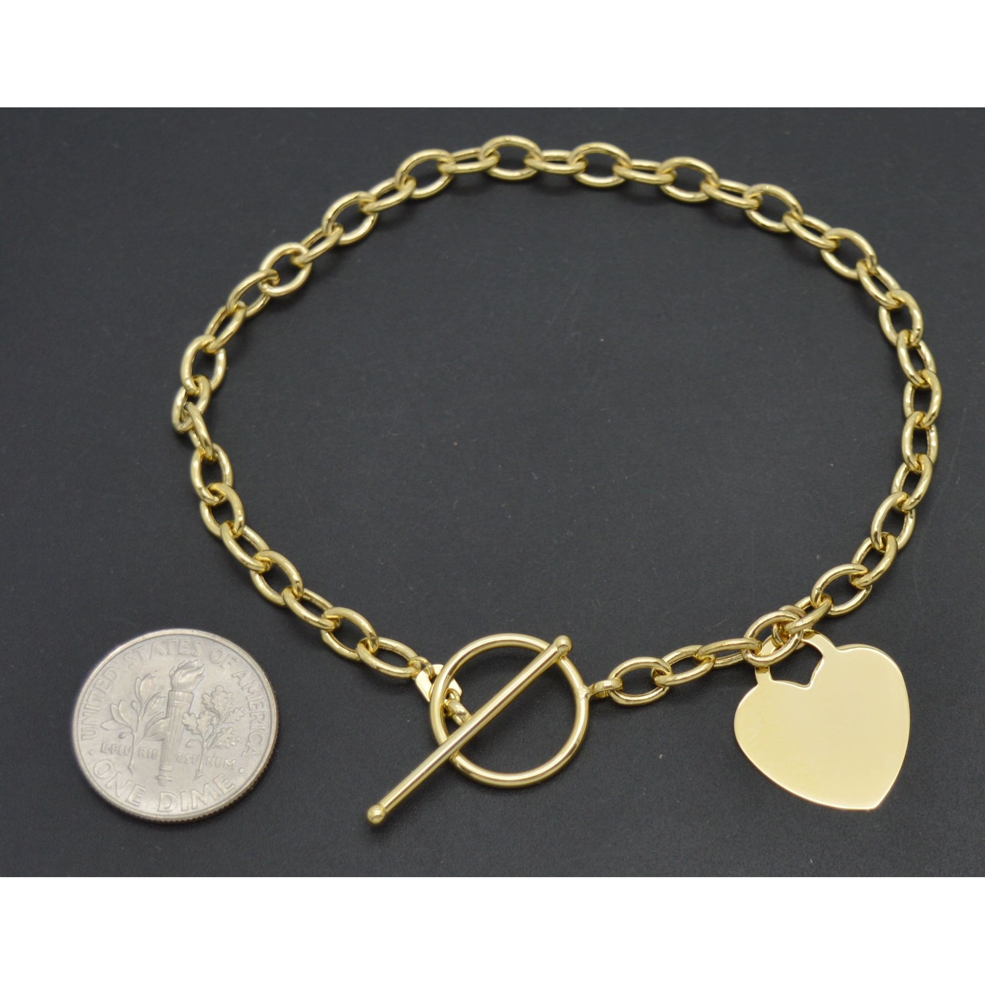 Real 14k Solid Yellow Gold 7.6